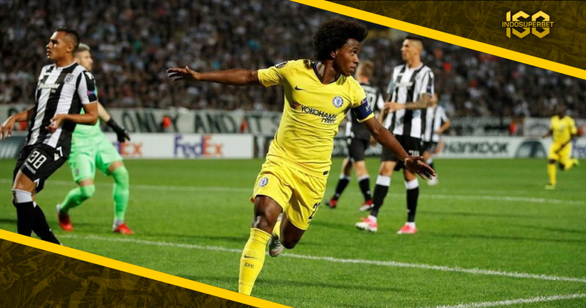 Gol Tunggal Willian Menangkan Chelsea